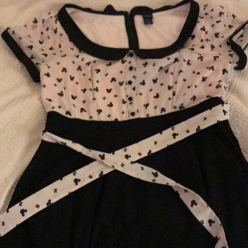 Disney dress with Peter Pan collar AND pockets